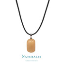 Collier calcite jaune - pierre naturelle - Naturales.fr