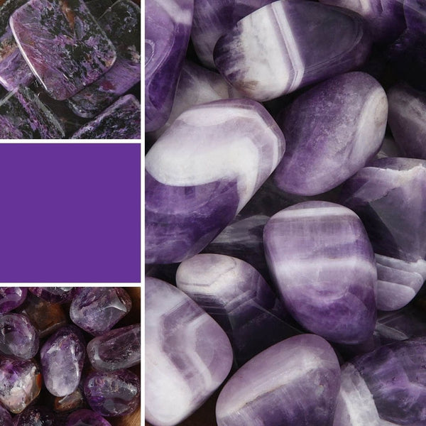 Pierres violettes - Signification en lithothérapie