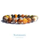 Bracelet Jaspe abeille ou Jaspe bumblebee - Naturales.fr