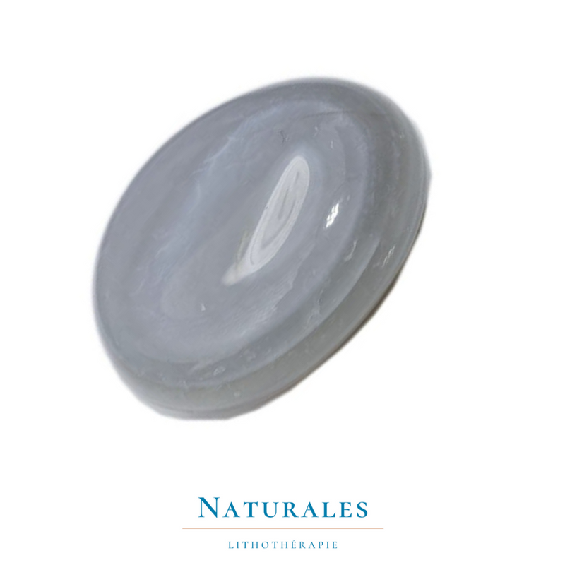 Agate grise roulée - Lithothérapie - Naturales.fr