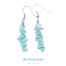 Boucles en amazonite - Pierre naturelle