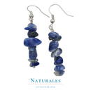 Boucles d'oreilles sodalite - stimulation cérébrale - Naturales.fr