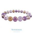 Bracelet amétrine - Pierre naturelle - lithothérapie - Naturales.fr