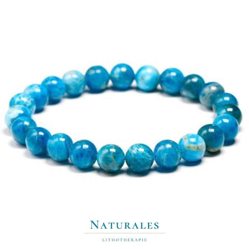 Apatite Faceted Oval 8X14mm Bracelet - American Bead Corp