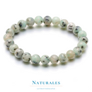 Bracelet Jaspe kiwi - lithothérapie - Naturales.fr