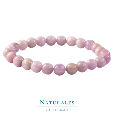 Acheter bracelet Kunzite - Pierre Naturelle - Naturales.fr