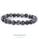 Bracelet larvikite - lithothérapie - Naturales.fr