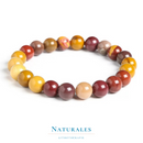Bracelet Jaspe mokaïte - pierre naturelle - Lithothérapie - Naturales.fr