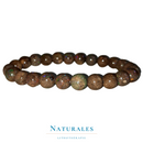 Bracelet opale noire - Homme ou Femme - Pierre rare