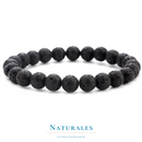 Bracelet en pierre de lave - bijou énergétique - lithothérapie
