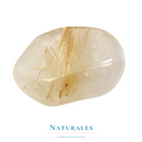 Pierre quartz cheveux d'ange - rutile doré - Naturales.fr