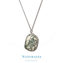 Collier agate arbre - pierre naturelle - lithothérapie