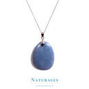 Collier pierre angélite - lithothérapie - Naturales.fr