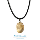 Chaîne + pendentif citrine naturelle non chauffée