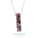Collier rhodonite - maîtrise de soi - Naturales.fr