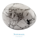 Howlite roulée - lithothérapie - Naturales.fr