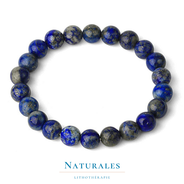 Bracelet Shamballa Tressé Main En Lapis-Lazuli - Véritable Pierre Naturelle - Ajustable
