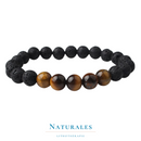 Bracelet protection pierre de lave - Naturales.fr