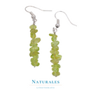 Boucles d'oreilles en péridot naturel