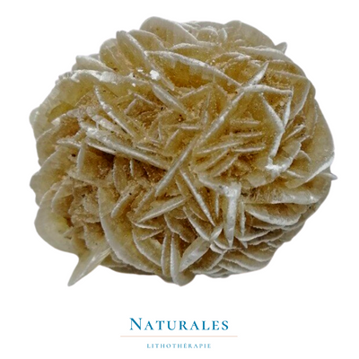 Rose des sables pierre lithothérapie - Naturales.fr